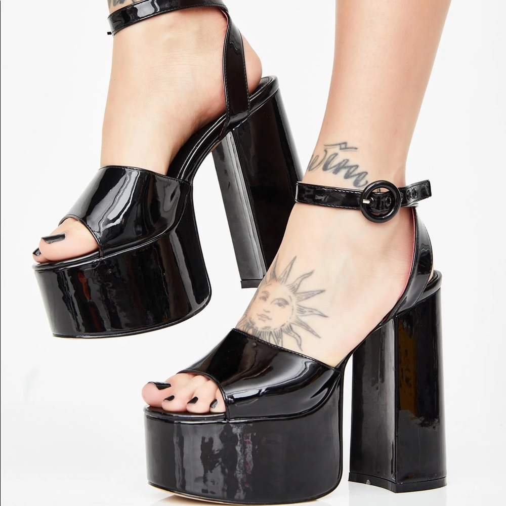 Lambda / Dolls Kill Platform Heels size 8 US